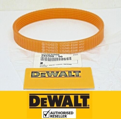 Cinturón de transmisión de goma genuino Dewalt 285968-00 DW733 cepilladora espesor tipo 1 y 2 - Imagen 1 de 4