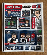 NEW LEGO Sticker Sheet for Set 76178, Sheet 1 - 74515/6329772 Daily Bugle