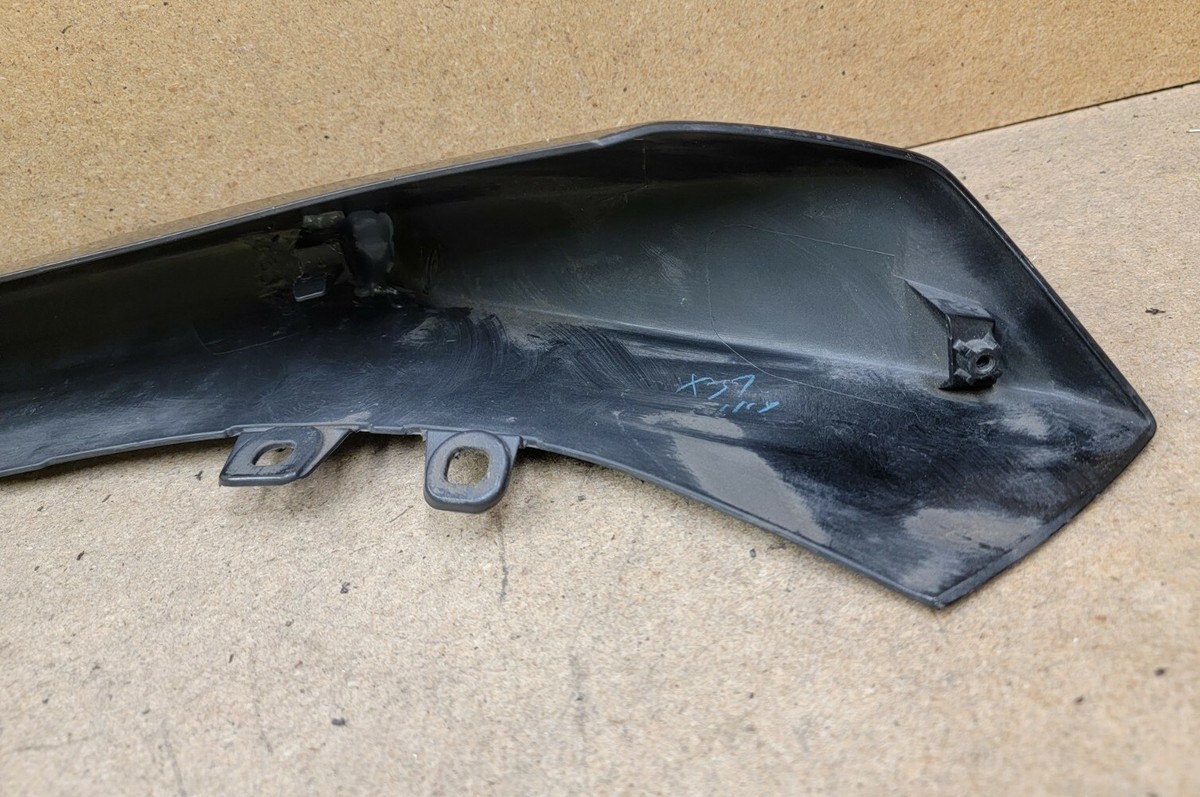 Front Bumper Lower Valance Panel For 2016-2018 Mitsubishi Outlander – Painted Silver, ABS Plastic, Direct Fit