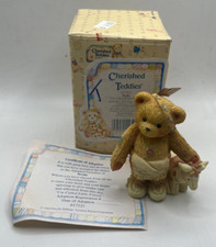 Cherished Teddies 617121 Wylie little Pony Feather friend bear figurine 1994