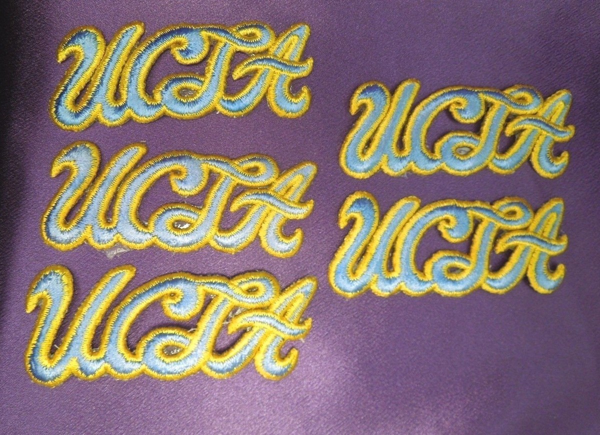 5 University of California, Los Angeles UCLA Patches- Light Blue