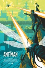 Ant-Man Print by Florey GREYMATTER Bottleneck [variant] Mondo Marvel