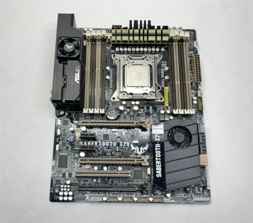 ASUS SABERTOOTH X79 Mainboard mit CPU ATX LGA 2011 i7-4960X 3,6GHz 4GB I/O - Bild 2 von 10
