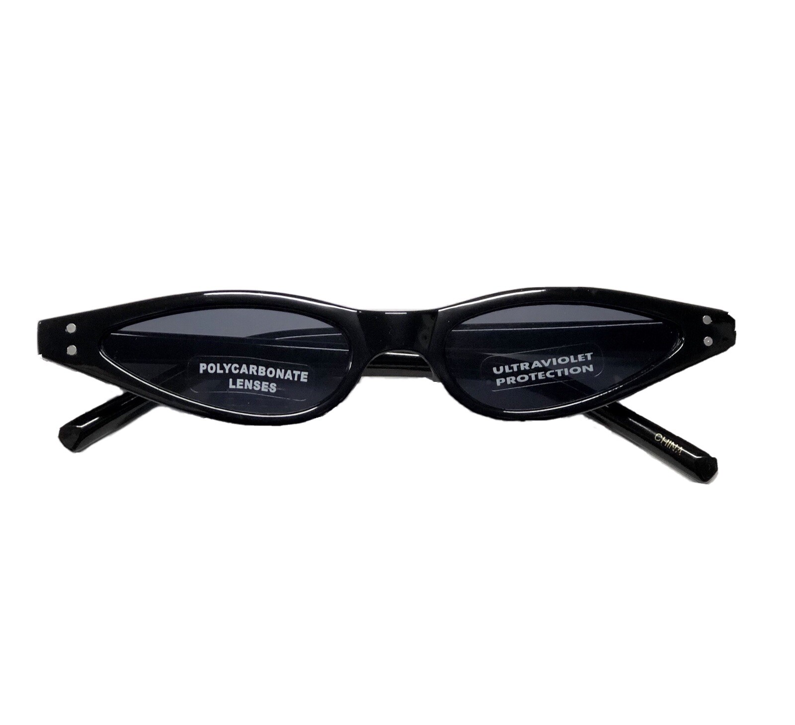 Black Cat Eye Sunglasses-image