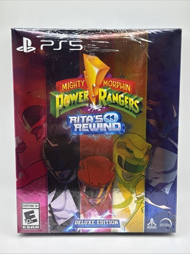 Mighty Morphin Power Rangers: Rita's Rewind Deluxe Edition (PS5) NEW