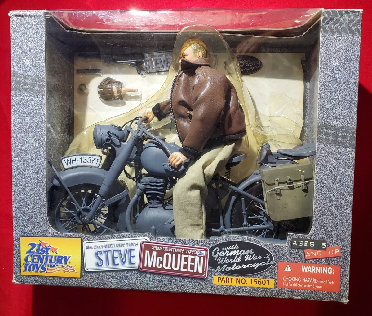 21si CENTURY TOYS STEVE McQUEEN フィギャア 21st Century Toys Steve McQueen German WWII Motorcycle Great
