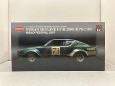 KYOSHO 1 18 NISSAN Skyline GT R KPGC110 Racing Nismo Festival 2007 Metallic Gree