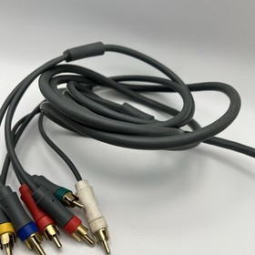 Microsoft Xbox 360 120GB white Phat Jasper Console + Cords Power No Controller