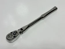 Armstrong Tools USA 11-974 (Rare) 3/8 Drive FLEX Head Chrome Ratchet w/ Arm Logo