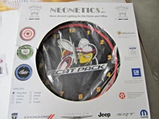 NEONETICS 2017 Scat Pack Dodge Red Tube Neon Wall Clock NEW!!!