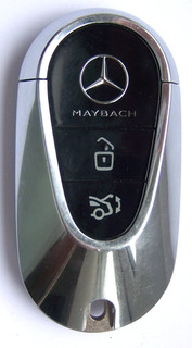 Genuine Used Mercedes Maybach 4 Button Smart Key Fob Model MS5 433.92mhz GWO