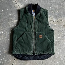 Carhartt V02 SPC green work wear vest