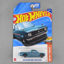Hot Wheels 1975 Datsun Sunny Truck B120 Teal Blue Hw Hot Trucks 610 93250