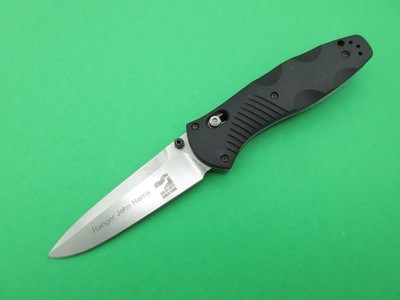 Benchmade 580 Barrage 154CM Osborne Plain Edge Assisted Folding Pocket Knife #4