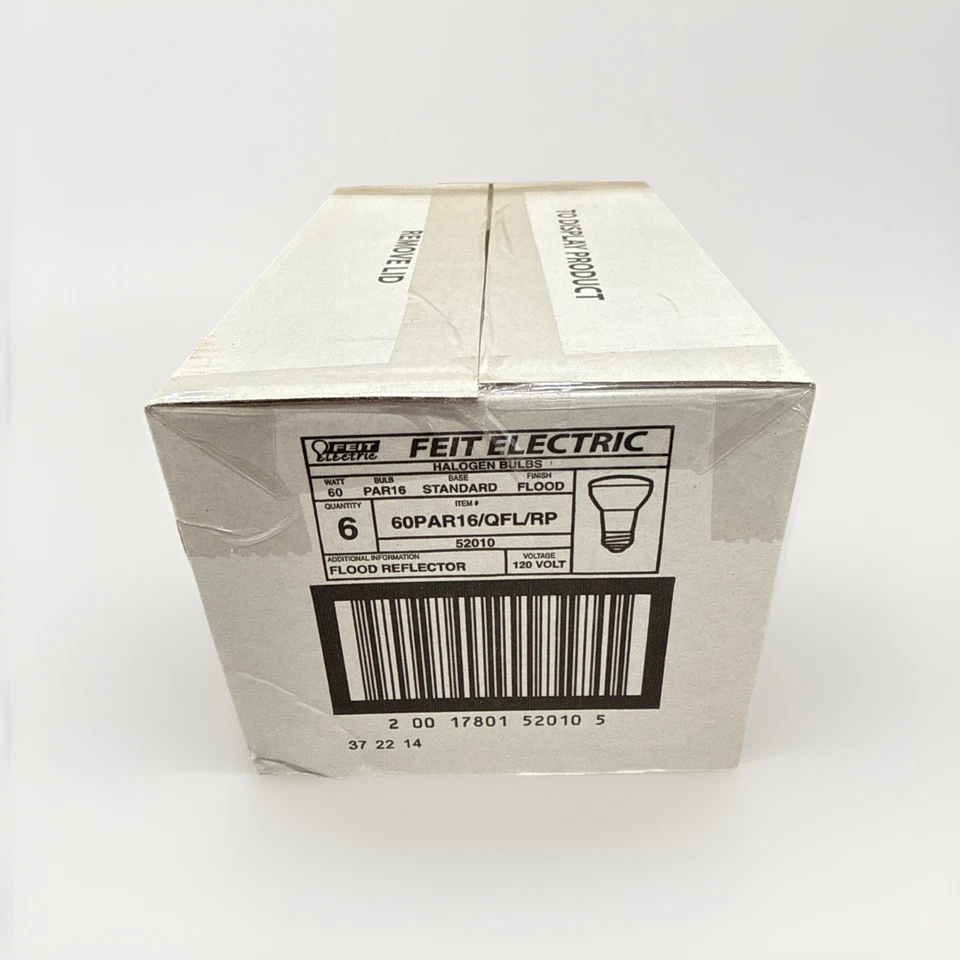 Fiet Par16 Indoor Flood 60 Medium Base Bulbs - Case Pack Of 6 Bulbs - Image 4 of 4