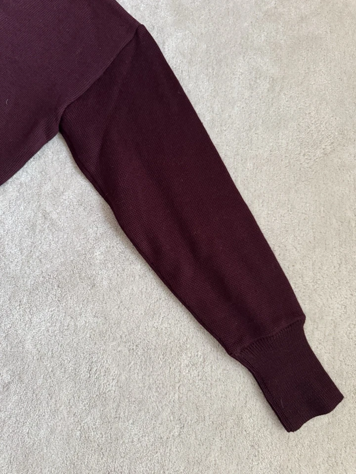 Suéter de Colección Dehen Knitting Co. Ropa Deportiva 100% Lana Longitud Recortada Foto 4 de 4