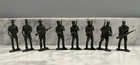WW2 Vintage US (1950s) + German, Japanese US Soldiers-Louis Marx/MPC/BMC (1970s)