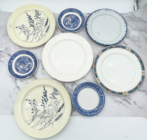 Vintage Blue and White Dinnerware | eBay