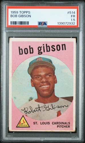 Bob Gibson #514 card