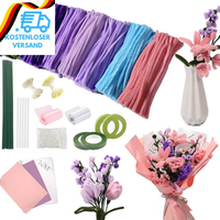 Toumdafine 800 StüCk Pfeifenreiniger Blumenstrauß Set, Pfeifenputzer Zum Basteln
