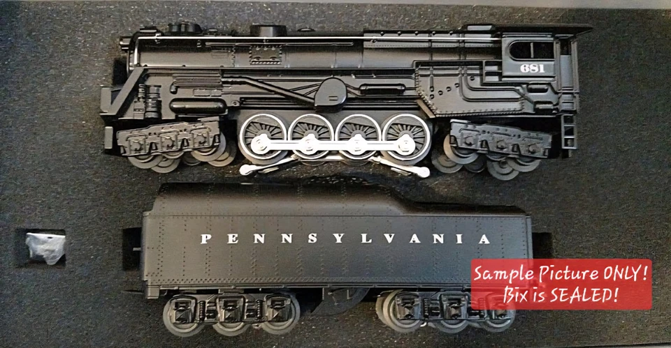 Williams S2-101 Pennsylvania Negro -S2 TURBINA 6-8-6 Juego CAB#681 / RARO Sellado Foto 2 de 4