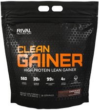 Clean Gainer Bag Chocolate Fudge 12 lbs 13.24 per gallon