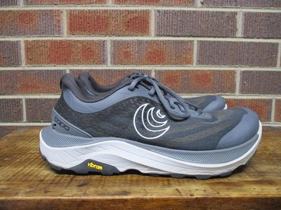 Topo Athletic Mens Ultraventure 4 Gray 5MM Drop Running Sneakers Shoes Size 9