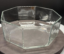 Octime Arcoroc Luminarc achteckig kleinere Servier Schüssel 19 cm Klarglas TOP