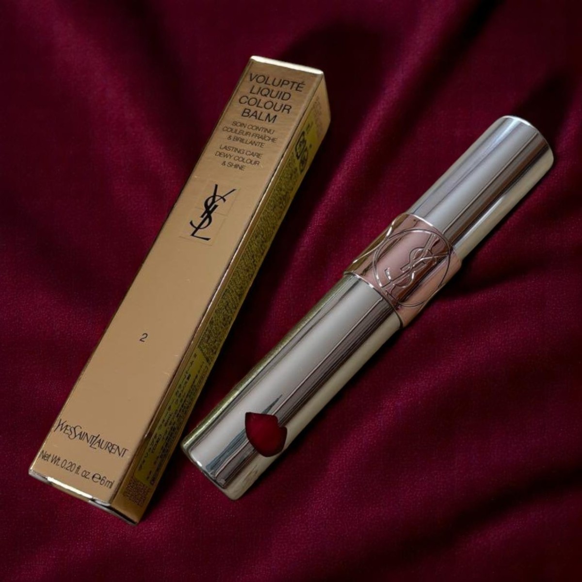 Yves Saint Laurent Volupte Water Color Balm Lipstick Unused Gift