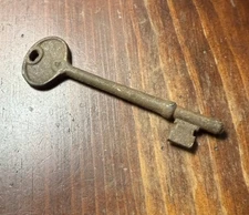 A112 Vintage Steel Skeleton Key No. 4 Possible Corbin