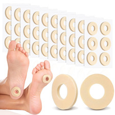 60 Count Soft Foam Callus Cushions round Corn Cushions Pads Water Resistant Self