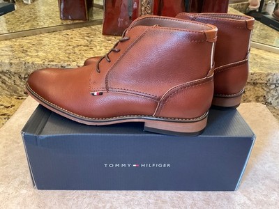 New In Box!  Man's Tommy Hilfiger  Bage  Boots/Shoes Sz 10 1/2 M  Brown