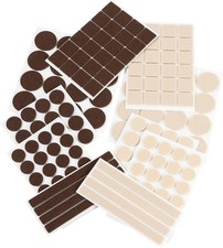 168 PCS Felt Furniture Pads - Self Adhesive Floor Protectors for Hardwood