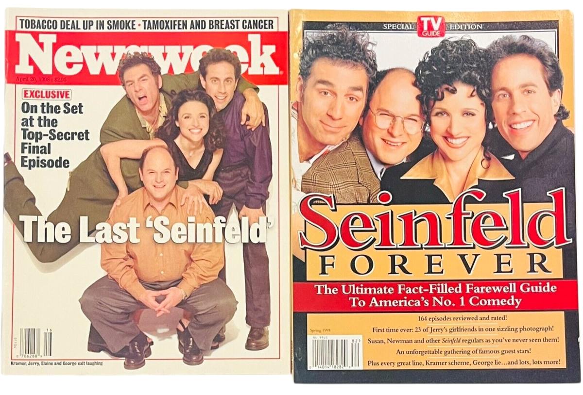 TV Guide Seinfeld Forever Spring 1998 Newsweek The Last Seinfeld