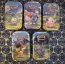 Pokemon TCG Ascended Heroes Mini Tins Set of 5 Complete Sealed In Hand