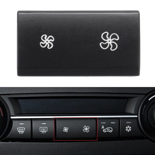 Repair Fan Button Black Control Panel For X5 E70 X6 E71 Replacement New - Picture 2 of 12