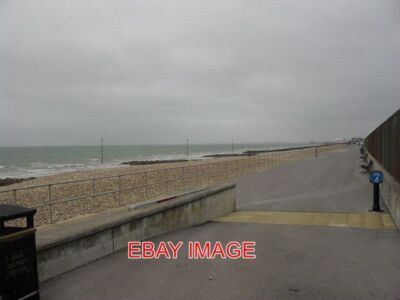 PHOTO  BOGNOR SEAFRONT ON A CLOUDY AND VERY WINDY SEPTEMBER DAY. 2010