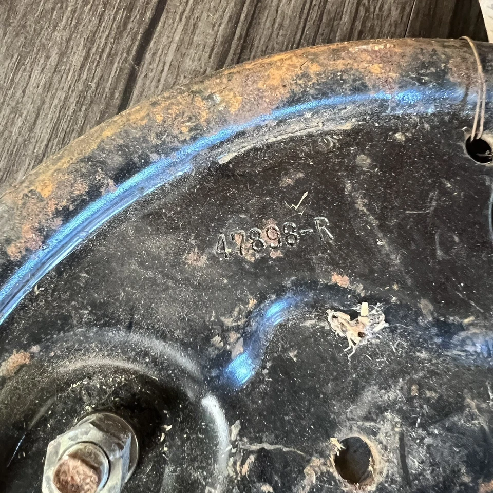 Placa de freno Bendix 47898-R Willys Jeep Foto 4 de 4