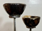 Fine Judaica Candelabra Brutalist Judaism Mid Century Modern — photo 9