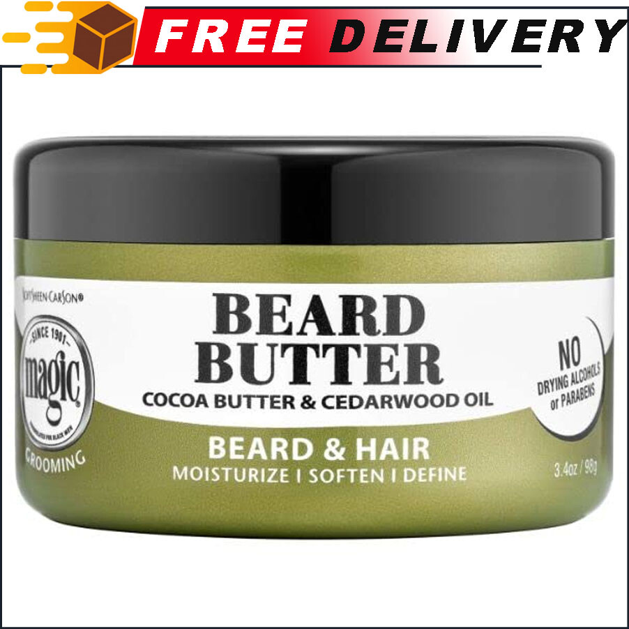 MAGIC Grooming Beard Butter Cocoa Butter & Cedarwood Oil (3.5oz) MAGIC Grooming Beard Butter Cocoa Butter & Cedarwood Oil (3.5oz)