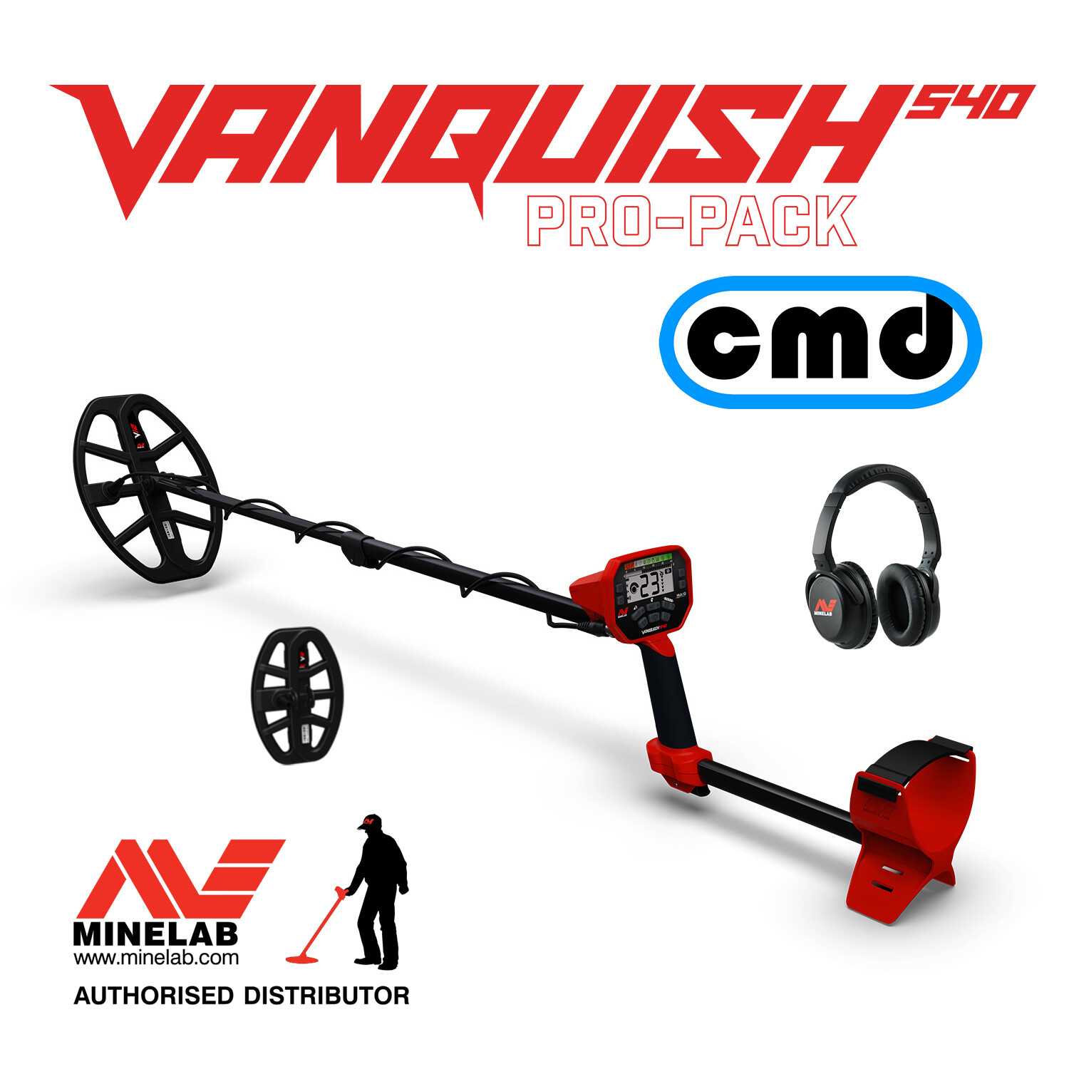 Minelab Vanquish 540 ProPack Metal Detector eBay