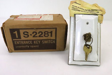 Nutone Scovill Entrance Key Switch S-2281 NIP