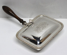 Garrard & Co - Plated Silver Silent Butler Crumb Collector London Antique
