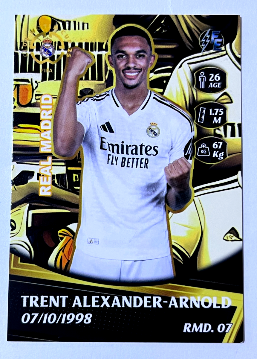 2025 FIFA CLUB WORLD CUP FE Card #097 RMD.07 TRENT ALEXANDER