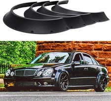 For Mercedes Benz E55 AMG Fender Flares Extra Wide Arch Flexible Wheel Arches