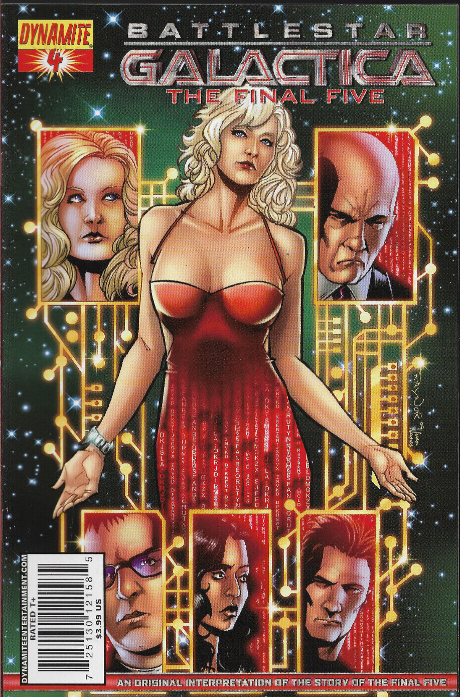 Battlestar Galactica THE FINAL FIVE (2009) #4 B - Back Issue (S)