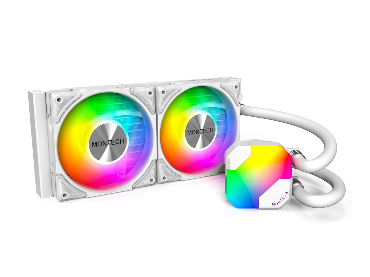 MONTECH HyperFlow ARGB 240 - AIO CPU Liquid Cooler, Intel&AMD