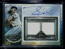 2021 Topps Sterling 2x Relic Autograph #SSAR-TL Tim Lincecum No 21 of 25