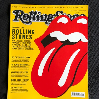 ROLLING STONE # 117 2013 Italien Magazin Rolling Stones Queen Metallica Santana