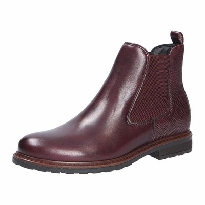 tamaris leather ankle boots